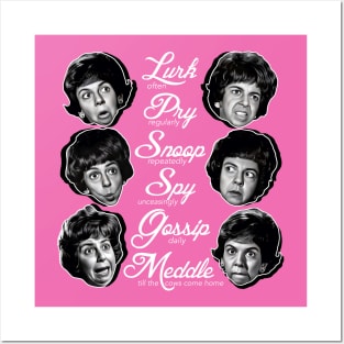 Gladys Kravitz Mottos Posters and Art